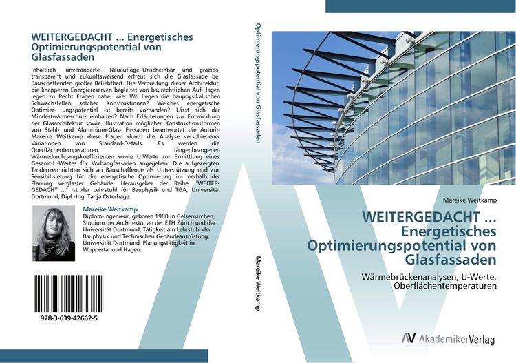 Produktbild: WEITERGEDACHT ... Energetisches Optimierungspotential von Glasfassaden