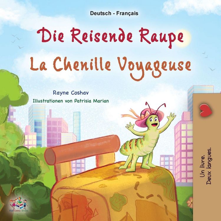 Produktbild: La chenille voyageuse (Livre pour enfants bilingue allemand-fran&ccedil;ais)