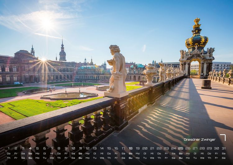 Produktbild: Dresden - magisches Elbflorenz - 2027 - Kalender DIN A2