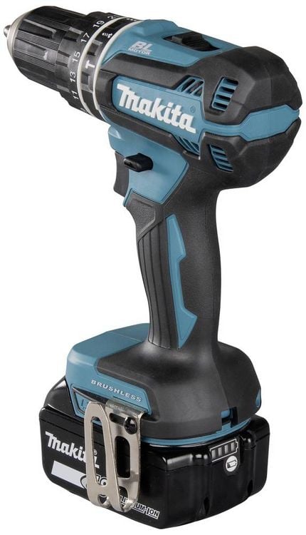 Produktbild: Makita DHP485RTJ 2-Gang-Akku-Schlagbohrschrauber inkl. 2. Akku, inkl. Ladeger&auml;t, inkl. Koffer