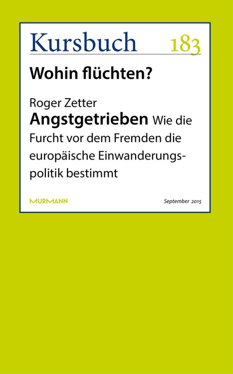 Produktbild: Angstgetrieben