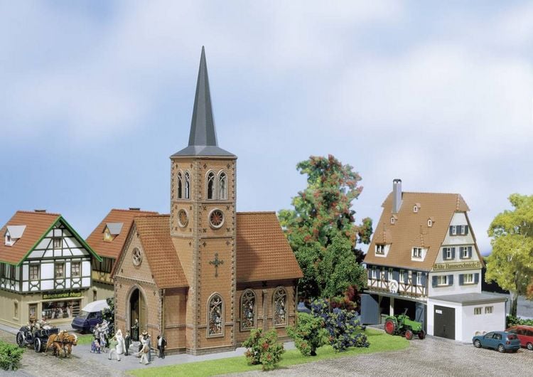 Produktbild: Faller 130239 H0 Kleinstadt-Kirche