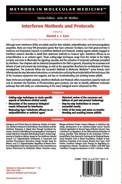 Produktbild: Interferon Methods and Protocols