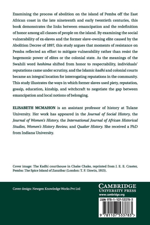 Produktbild: Slavery and Emancipation in Islamic East Africa