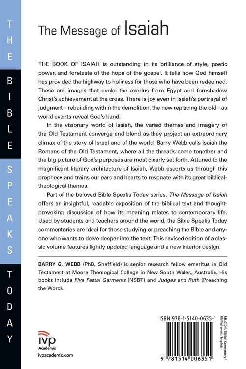 Produktbild: The Message of Isaiah
