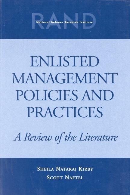 Produktbild: Enlisted Management Policies and Practices