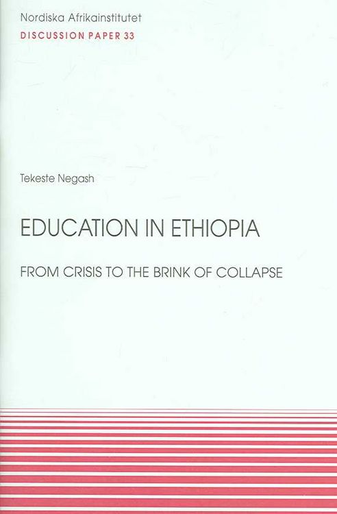 Produktbild: Education in Ethiopia: From Crisis to the Brink of Collapse