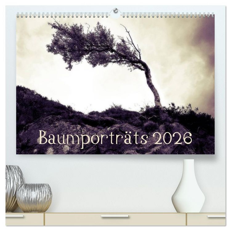 Produktbild: Baumportr&auml;ts 2026 (hochwertiger Premium Wandkalender 2026 DIN A2 quer), Kunstdruck in Hochglanz