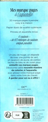 Produktbild: Mes marque-pages &agrave; l'aquarelle : cosy &agrave; la maison