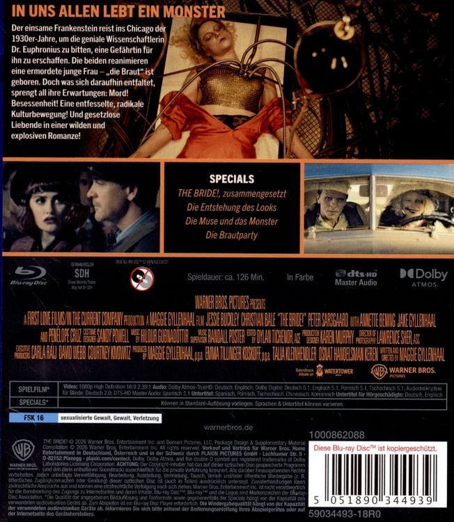 Produktbild: The Bride! - Es lebe die Braut