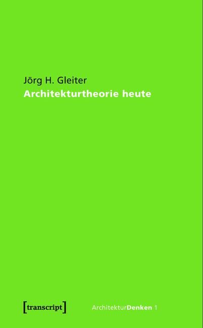 Produktbild: Architekturtheorie heute