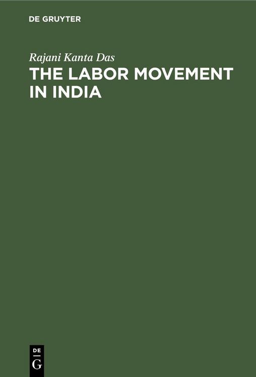 Produktbild: The Labor Movement in India