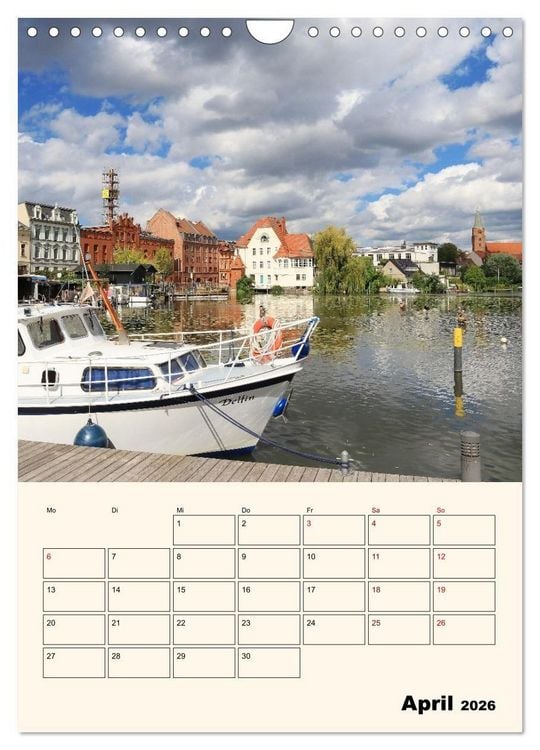 Produktbild: Brandenburg an der Havel - Ein Rundgang (Wandkalender 2026 DIN A4 hoch), CALVENDO Monatskalender