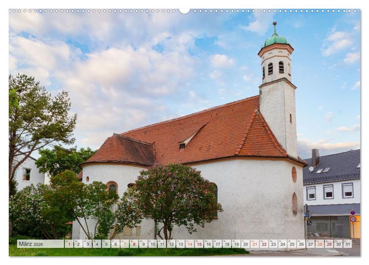 Produktbild: Dillingen an der Donau Impressionen (Wandkalender 2026 DIN A2 quer), CALVENDO Monatskalender