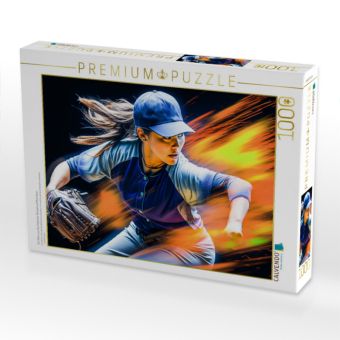 Produktbild: CALVENDO Puzzle Ein Motiv aus dem Kalender Basball und Motivation | 1000 Teile Lege-Gr&ouml;&szlig;e 64x48cm Foto-Puzzle f&uuml;r gl&uuml;ckliche Stunden