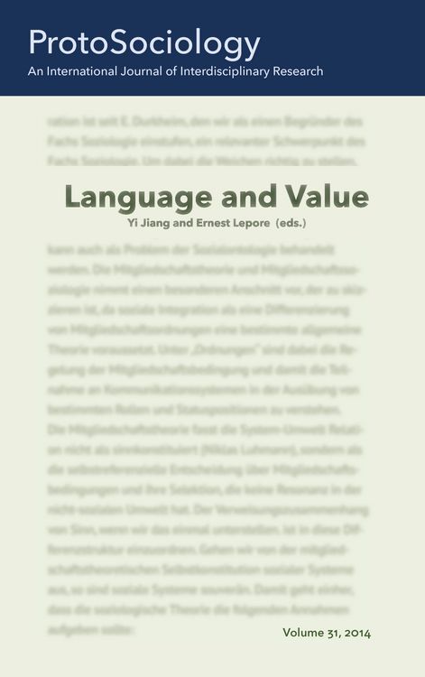 Produktbild: Language and Value