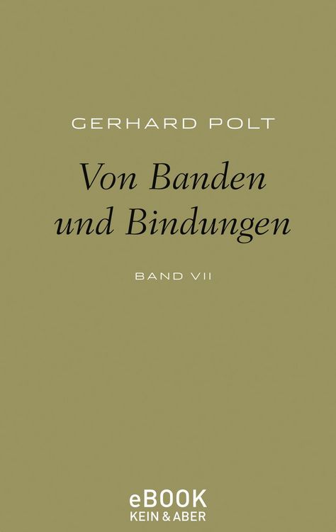 Produktbild: Von Banden und Bindungen