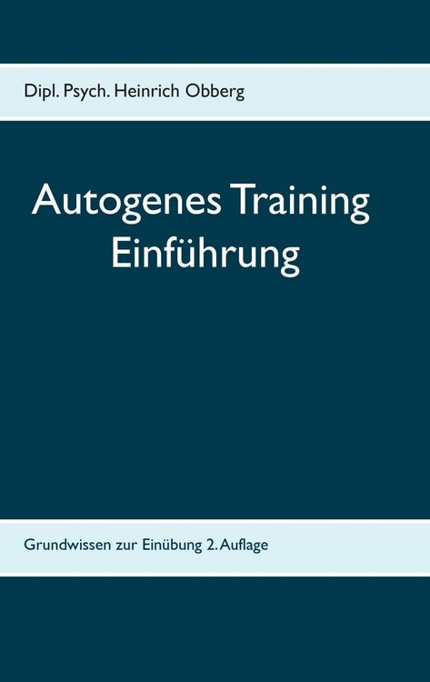 Produktbild: Begleitheft Autogenes Training