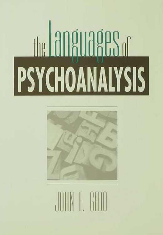 Produktbild: The Languages of Psychoanalysis