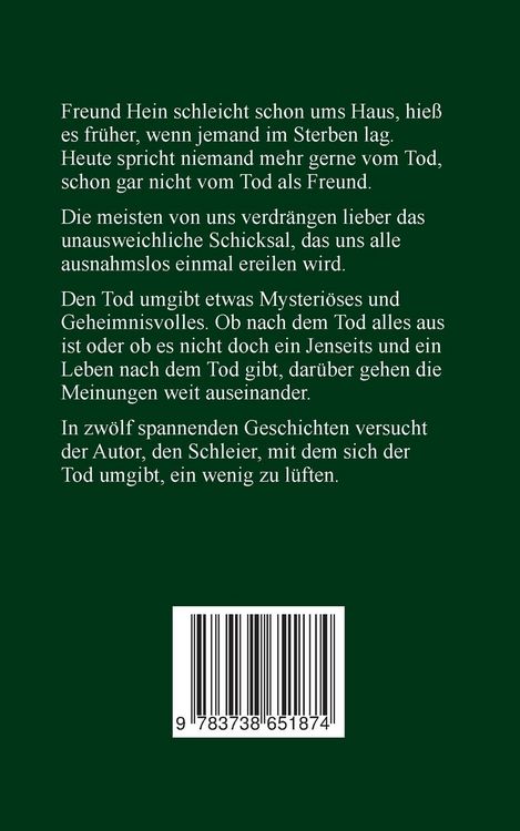 Produktbild: Geschichten vom Tod