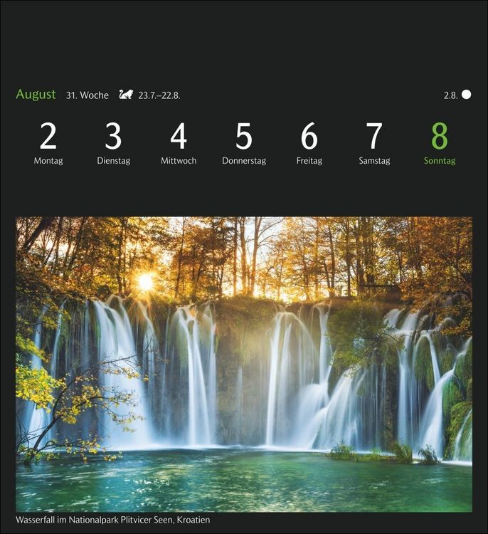 Produktbild: GEO Magische Natur Postkartenkalender 2027 - Wochenkalender mit 53 Postkarten