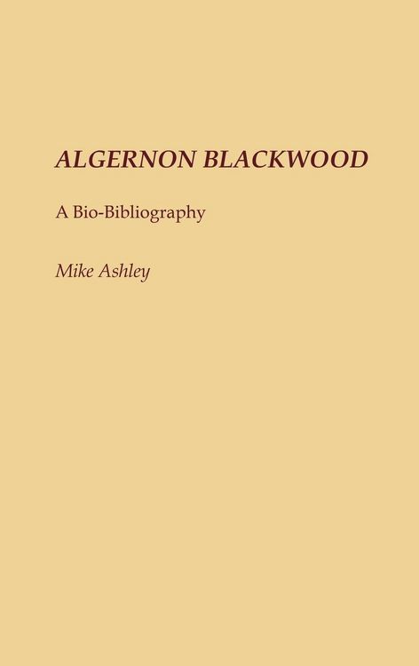 Produktbild: Algernon Blackwood