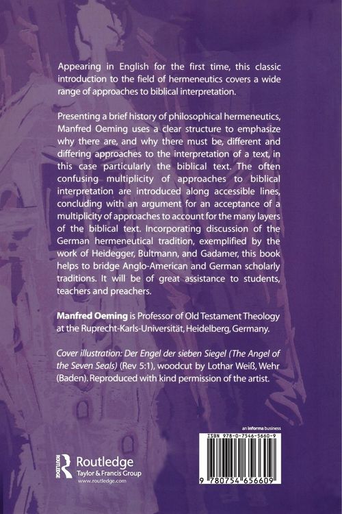 Produktbild: Contemporary Biblical Hermeneutics