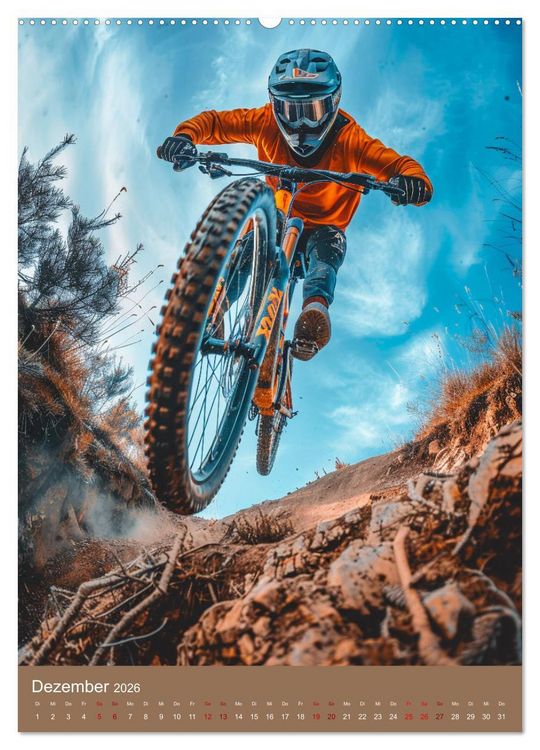 Produktbild: Freeride Adrenalin (hochwertiger Premium Wandkalender 2026 DIN A2 hoch), Kunstdruck in Hochglanz
