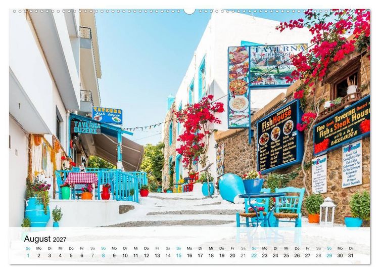 Produktbild: Insel Kos - Trauminsel des Dodekanes (hochwertiger Premium Wandkalender 2027 DIN A2 quer), Kunstdruck in Hochglanz