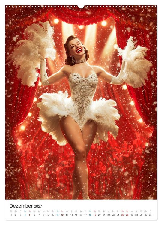 Produktbild: The Art of Burlesque (hochwertiger Premium Wandkalender 2027 DIN A2 hoch), Kunstdruck in Hochglanz