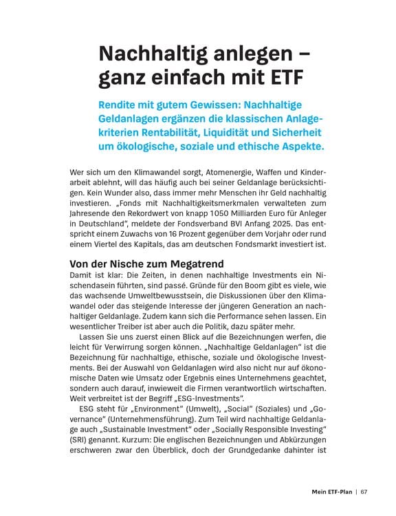 Produktbild: Anlegen mit ETF