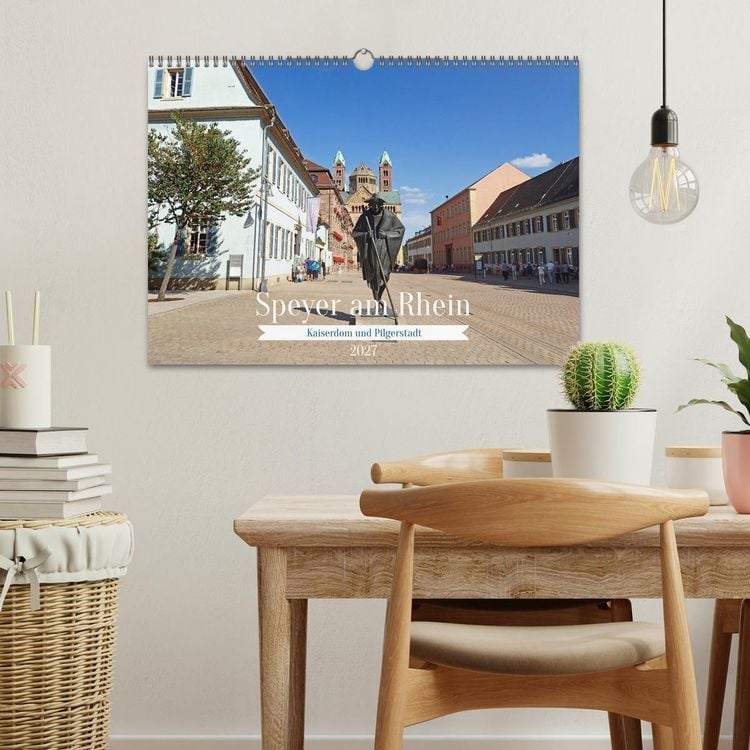 Produktbild: Speyer am Rhein Kaiserdom und Pilgerstadt (Wandkalender 2027 DIN A3 quer), CALVENDO Monatskalender