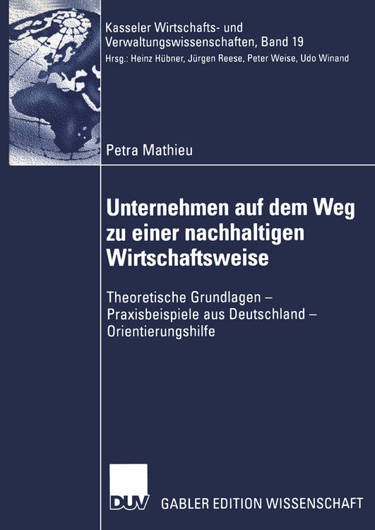 Produktbild: Unternehmen auf dem Weg zu einer nachhaltigen Wirtschaftsweise