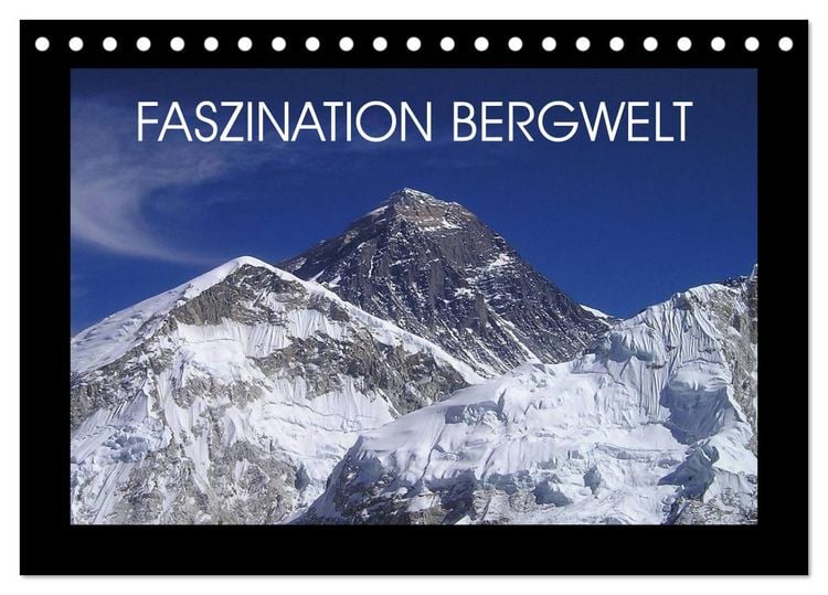 Produktbild: Faszination Bergwelt (Tischkalender 2026 DIN A5 quer), CALVENDO Monatskalender