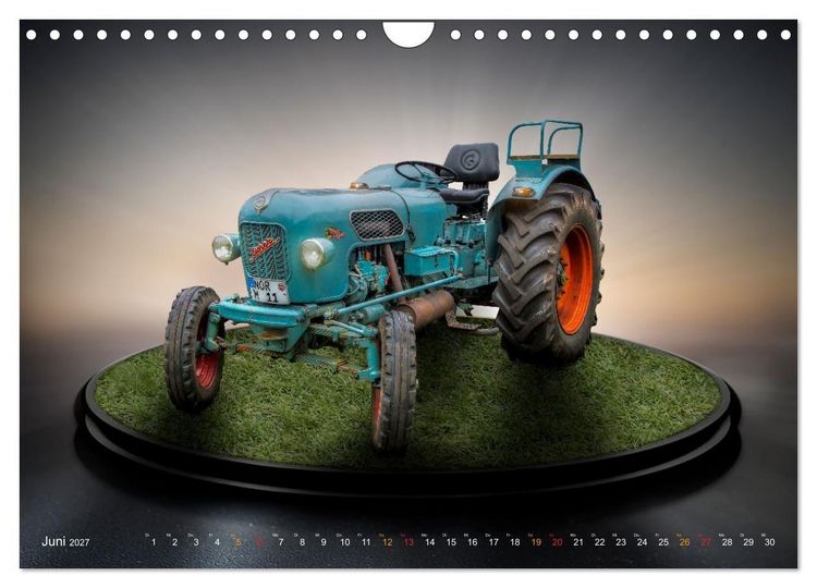 Produktbild: Traktor - Giganten (Wandkalender 2027 DIN A4 quer), CALVENDO Monatskalender