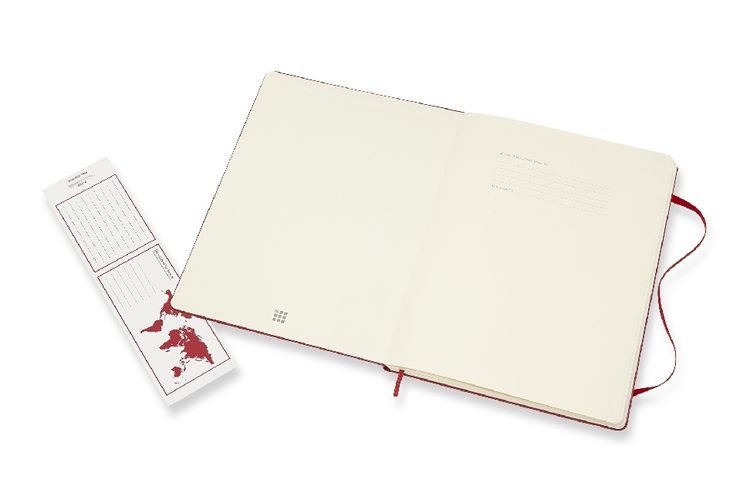 Produktbild: Moleskine Notizbuch, Xlarge, Liniert, Fester Einband, Scharlachrot