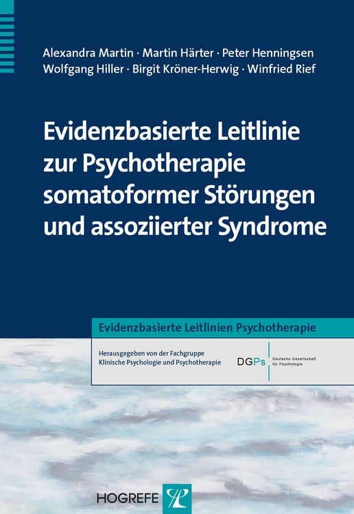 Produktbild: Evidenzbasierte Leitlinie zur Psychotherapie somatoformer St&ouml;rungen und assoziierter Syndrome
