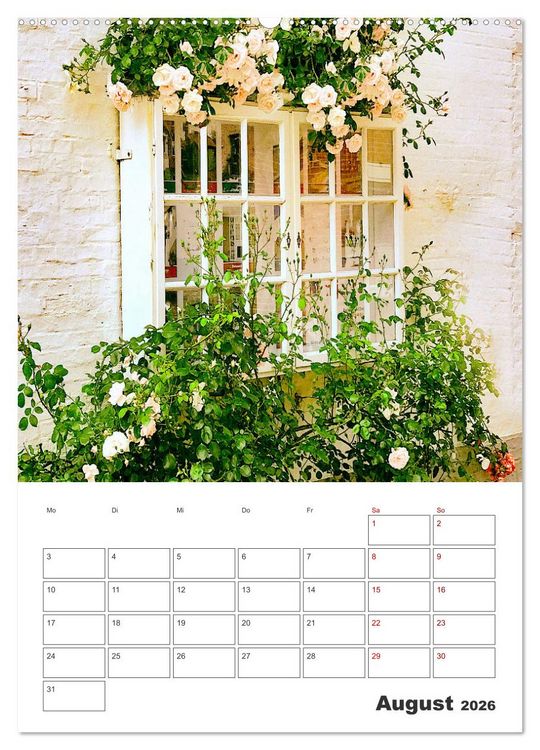 Produktbild: Insel F&ouml;hr - Urlaubsplaner (Wandkalender 2026 DIN A2 hoch), CALVENDO Monatskalender