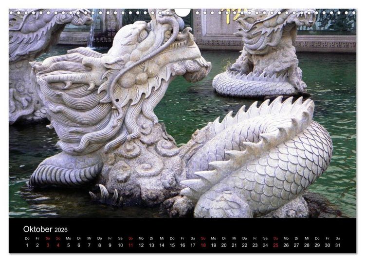 Produktbild: Impressionen aus China (Wandkalender 2026 DIN A3 quer), CALVENDO Monatskalender