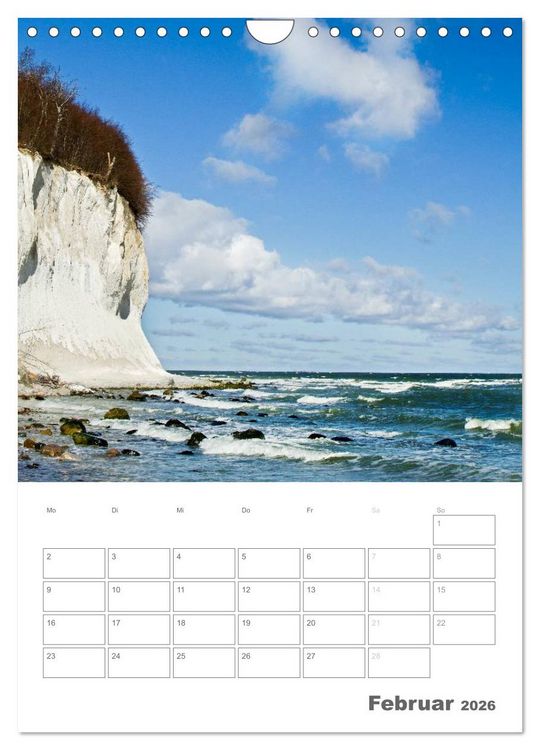 Produktbild: Typisch R&uuml;gen / Planer (Wandkalender 2026 DIN A4 hoch), CALVENDO Monatskalender