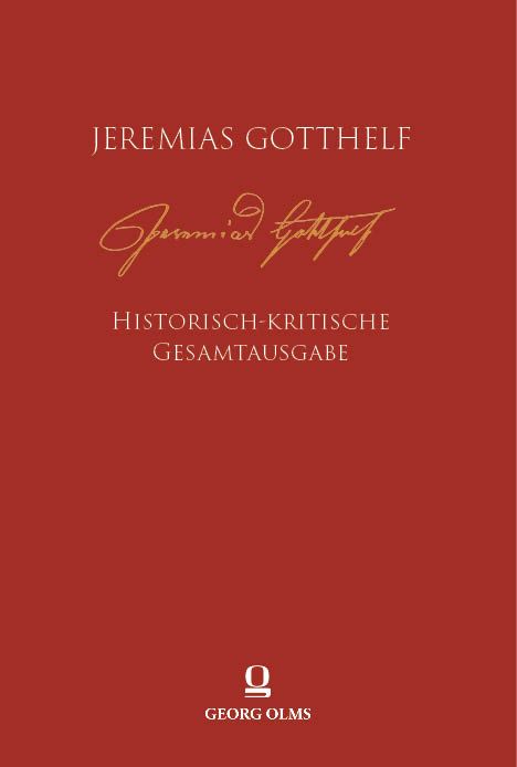 Produktbild: Jeremias Gotthelf: Historisch-kritische Gesamtausgabe (HKG)