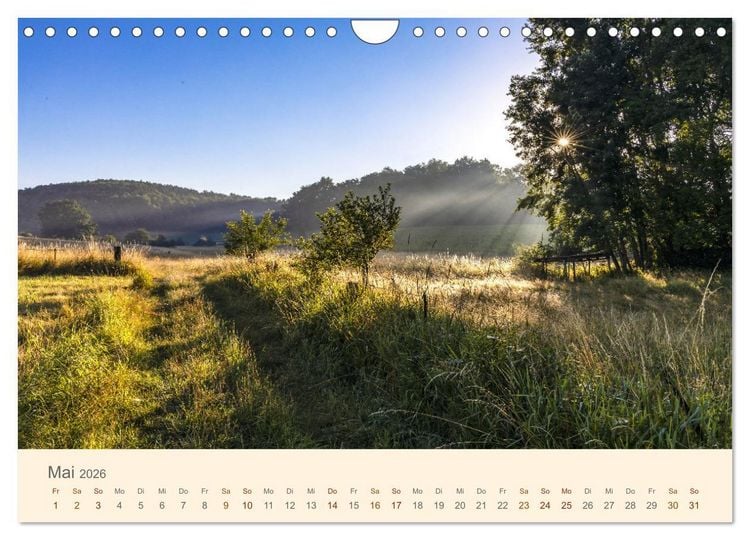 Produktbild: Lautrer Landschaften 2026 (Wandkalender 2026 DIN A4 quer), CALVENDO Monatskalender