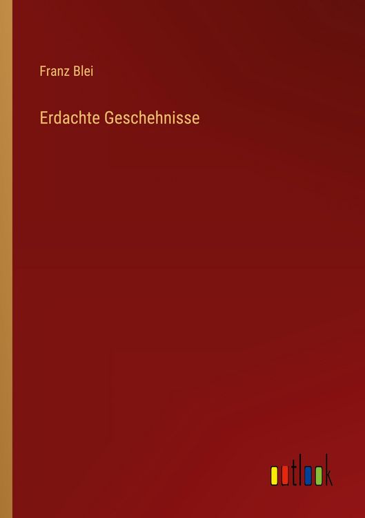 Produktbild: Erdachte Geschehnisse