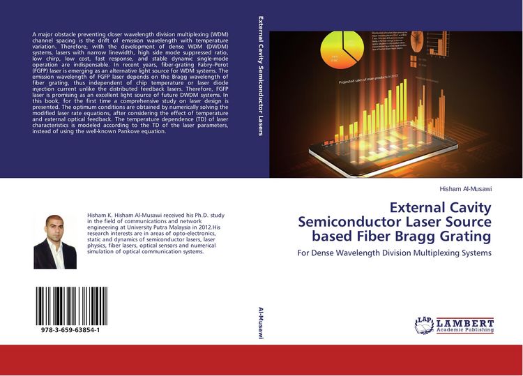 Produktbild: External Cavity Semiconductor Laser Source based Fiber Bragg Grating