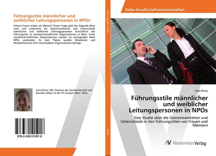 Produktbild: F&uuml;hrungsstile m&auml;nnlicher und weiblicher Leitungspersonen in NPOs