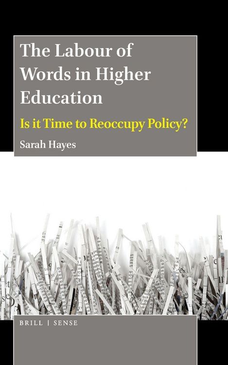 Produktbild: The Labour of Words in Higher Education