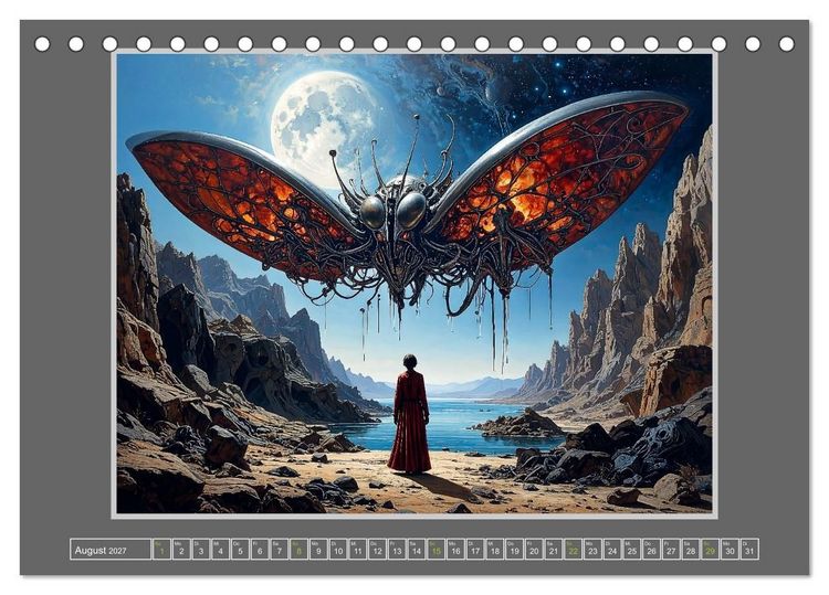 Produktbild: Chronik der Tr&auml;ume (Tischkalender 2027 DIN A5 quer), CALVENDO Monatskalender