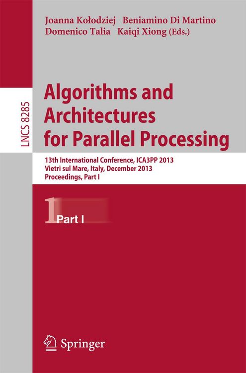 Produktbild: Algorithms and Architectures for Parallel Processing