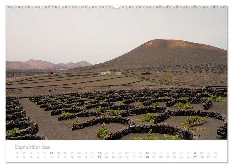 Produktbild: Die unwirkliche Welt von Lanzarote (hochwertiger Premium Wandkalender 2026 DIN A2 quer), Kunstdruck in Hochglanz
