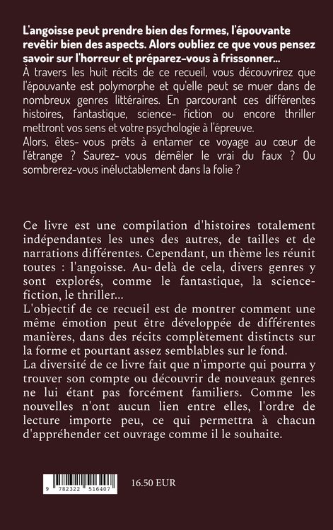 Produktbild: Le Recueil de l'Angoisse